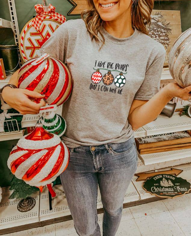 I Like Big Bulbs - Christmas Tee