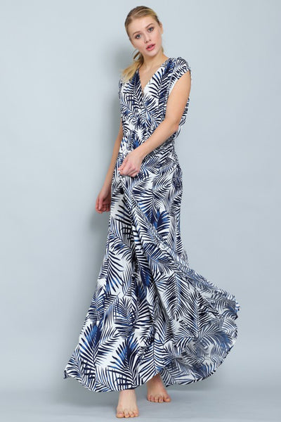 Kimono Sleeve Maxi Dress