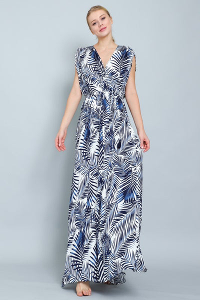 Kimono Sleeve Maxi Dress