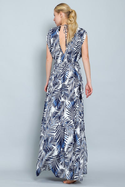 Kimono Sleeve Maxi Dress