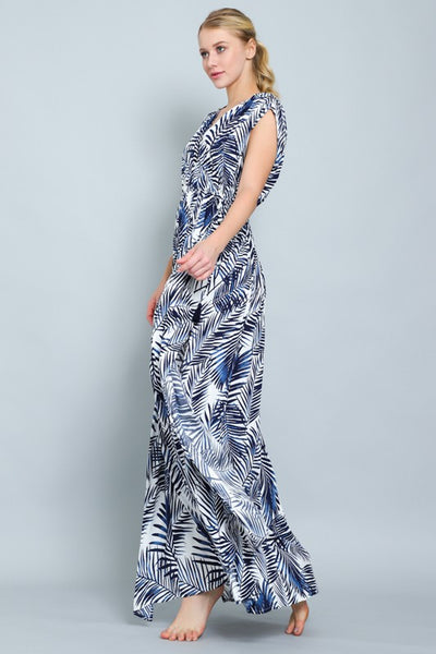 Kimono Sleeve Maxi Dress