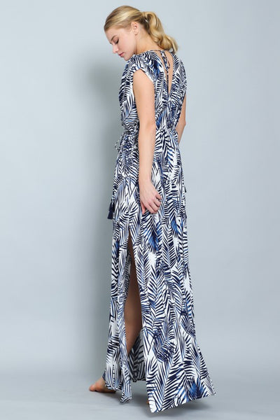 Kimono Sleeve Maxi Dress