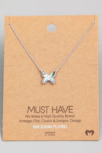 Mini Butterfly Necklace