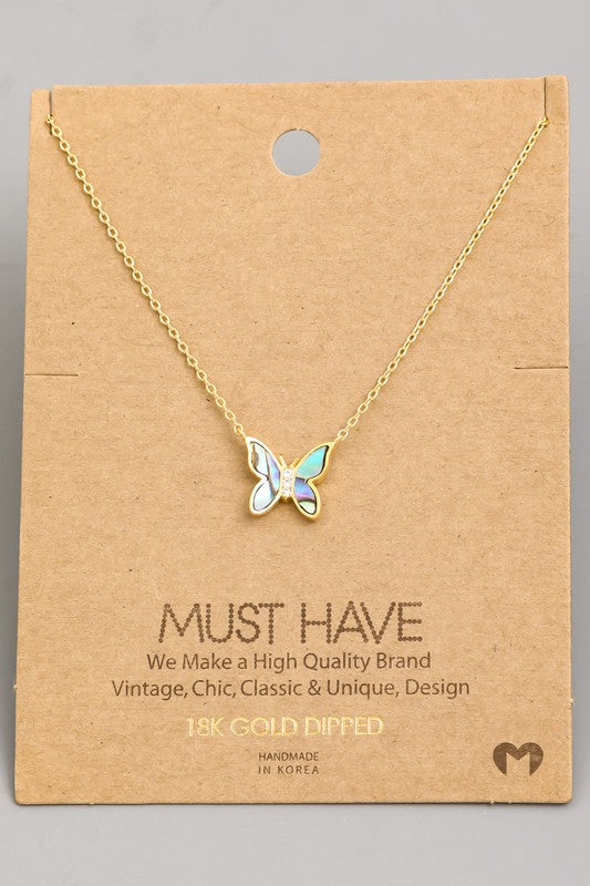 Mini Butterfly Necklace