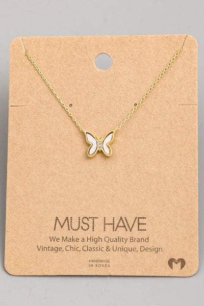 Mini Butterfly Necklace
