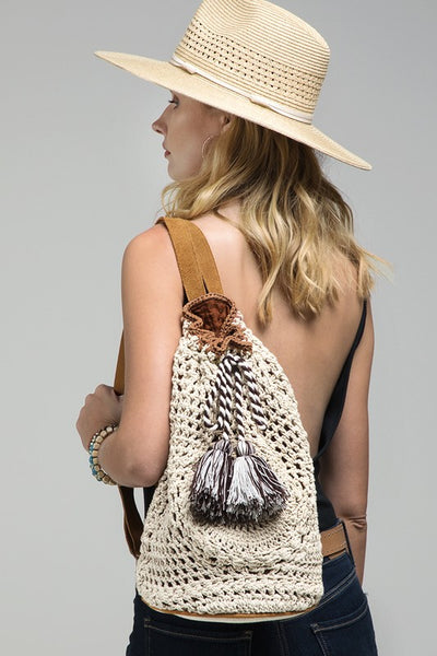 Handmade Crochet Backpack