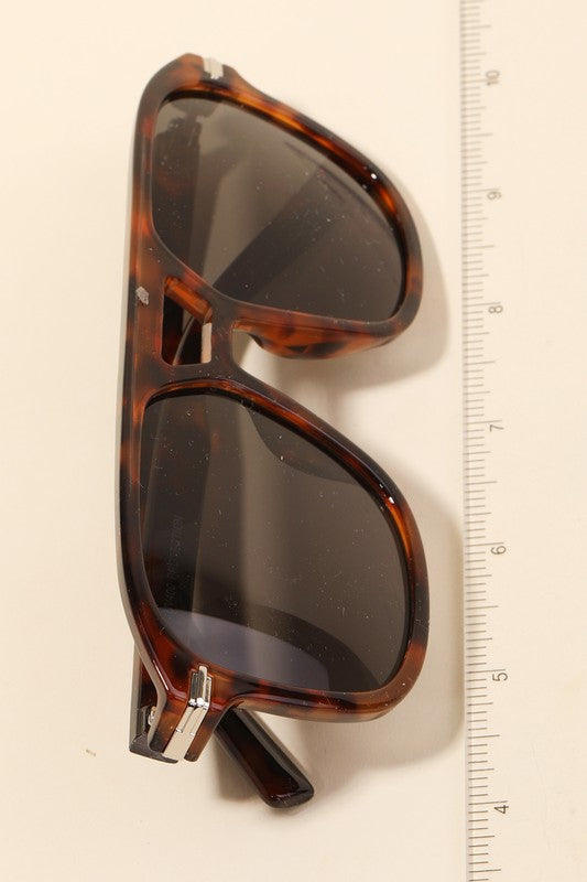 Acetate Frame Sunglasses Set