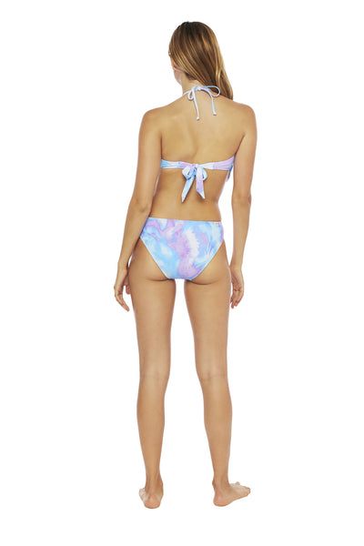 Tie Dye Scarf Tankini Top