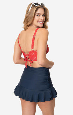Alice High Waist Swim Skirt