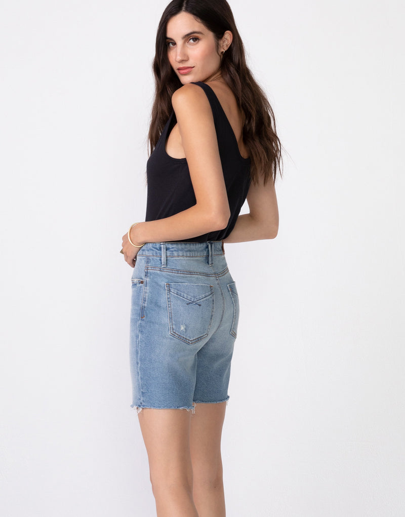 Tessa High Waist Denim Shorts