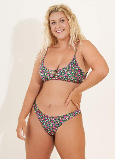 Maaji Blossom Praia Sporty Bralette Bikini Top