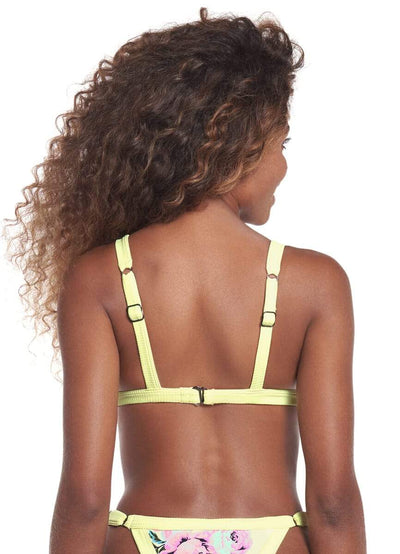 Maaji Daisy Fields Hyacinth Fixed Triangle Bikini Top