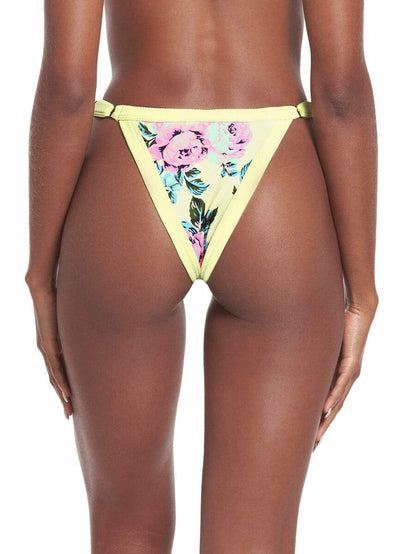 Maaji Daisy Fields Lolita High Rise/High Leg Bikini Bottom