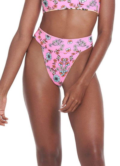 Maaji Healing Heart Sienna High Rise/High Leg Bikini Bottom