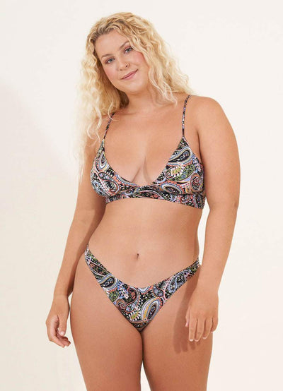 Maaji Folky Splendour High Leg Bikini Bottom