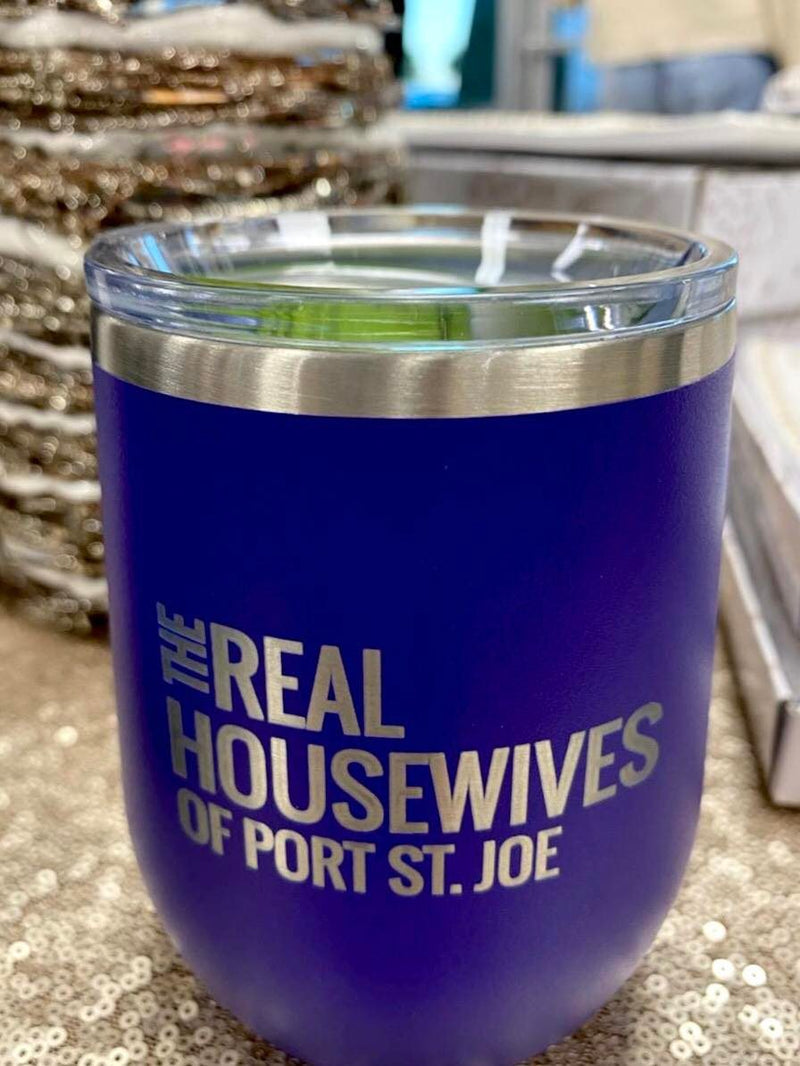 12 Oz Real Housewives Wine Tumbler Mug
