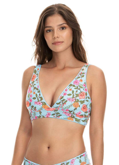Maaji Sky Blue Allure D Cup Triangle Bikini Top