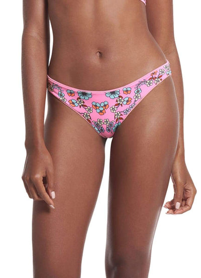 Maaji Rose Lemonade Flirt Thin Side Bikini Bottom