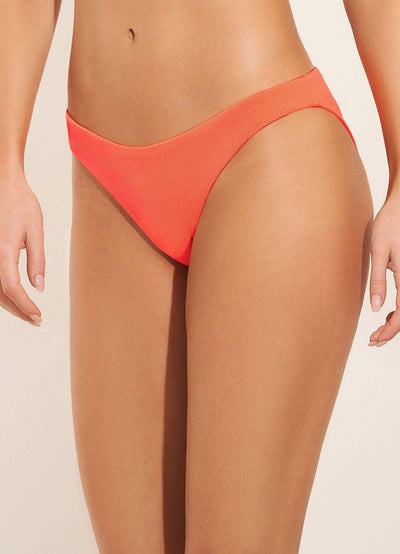 Maaji Orange Poppy Flirt Thin Side Bikini Bottom