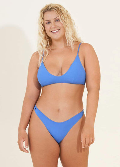 Maaji Blue Bell Splendour High Leg Bikini Bottom