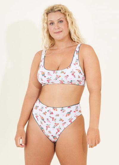 Maaji Eucalyptus Green Donna Sporty Bralette Bikini Top