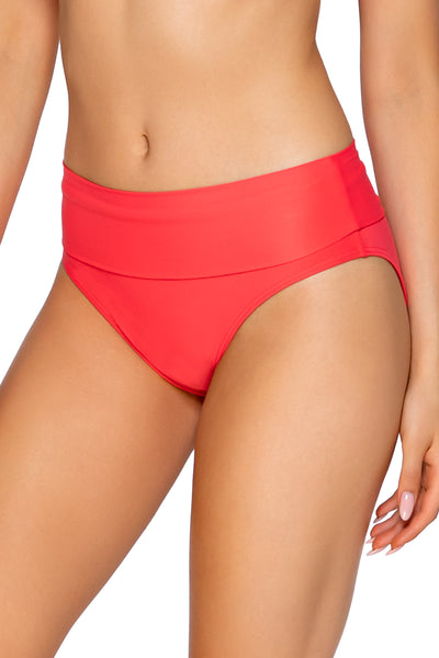 Sunsets Hannah High Waist / Fold Over High Waist Swim Bottom