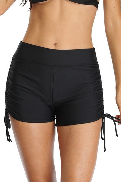 Women Swim Boyshorts Bikini Bottoms Swimwear
