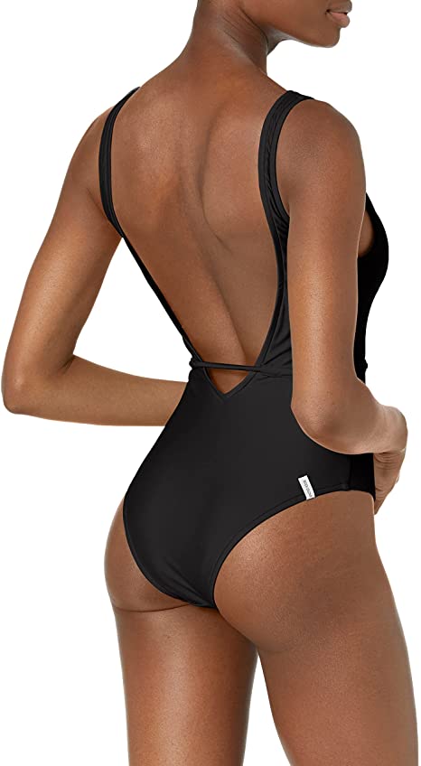 SMOOTHIES PAM BELTED ONE-PIECE SWIMSUIT