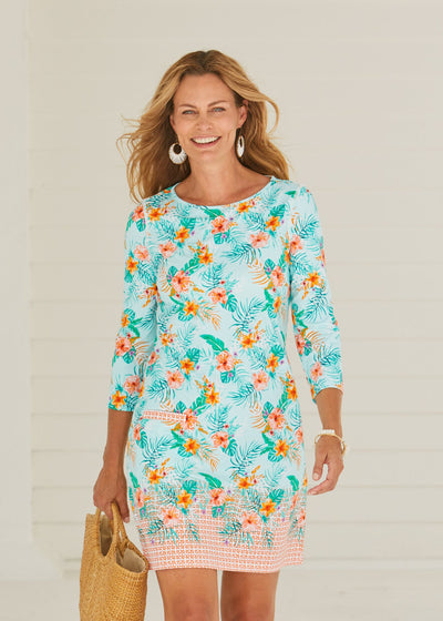 CAYMAN CABANA SHIFT DRESS