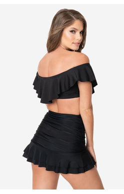 Alice High Waist Swim Skirt