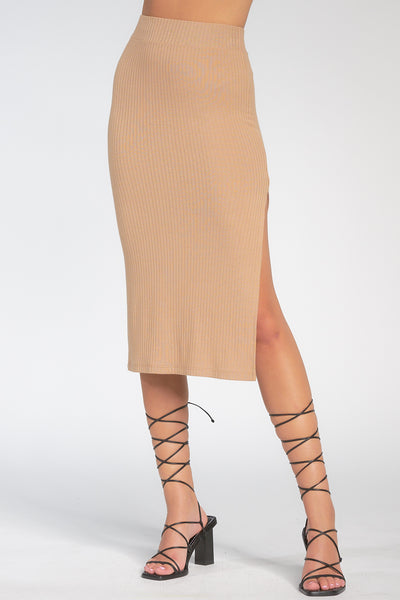 Straight Midi Skirt