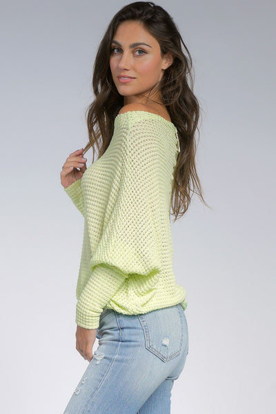 Slouchy Off Shoulder Top