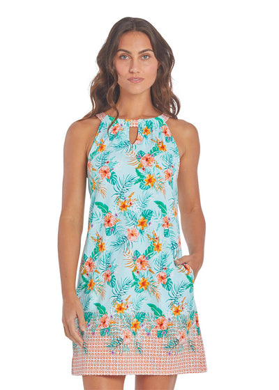 CAYMAN SLEEVELESS SHIFT DRESS