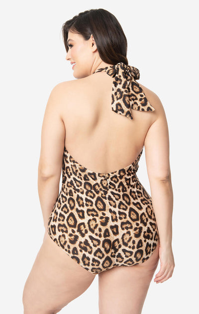 Halter Shirred Derek One Piece