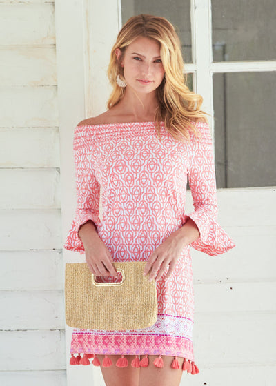 NAPA OFF THE SHOULDER DRESS