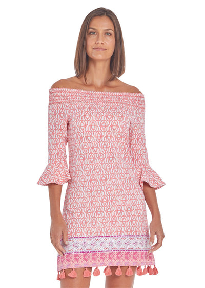 NAPA OFF THE SHOULDER DRESS