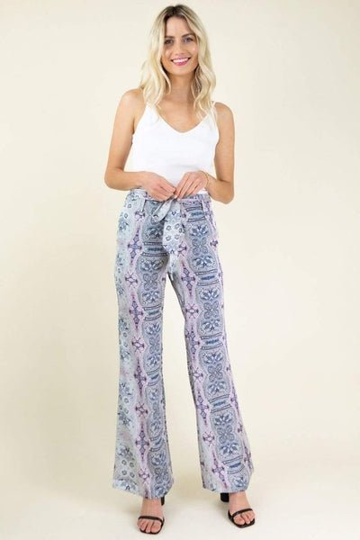 Nashya Paisley Pants by Lucy Paris