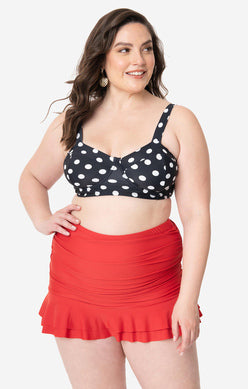 Alice High Waist Swim Skirt