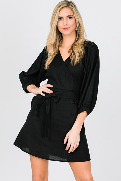 SURPLUS PUFF SLEEVE DRESS