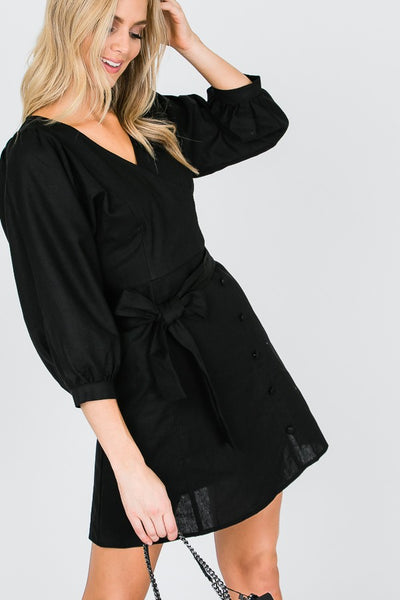SURPLUS PUFF SLEEVE DRESS