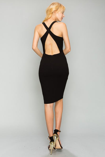 Open Back BodyCon Dress