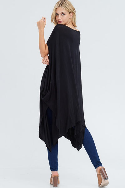 Handkerchief Poncho Dress
