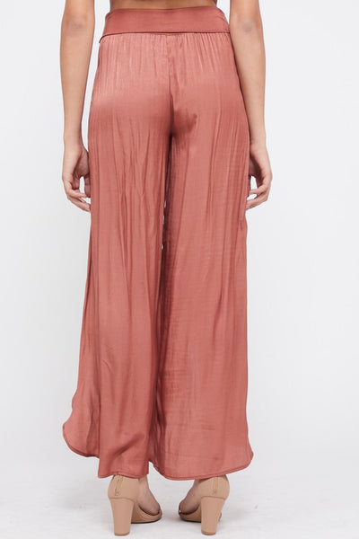 High Slit Flowy Pants