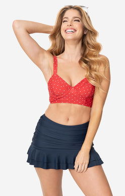 Alice High Waist Swim Skirt