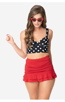 Alice High Waist Swim Skirt