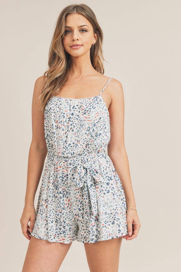 Kimberly Flare Romper