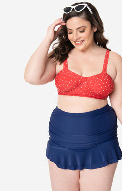 Alice High Waist Swim Skirt