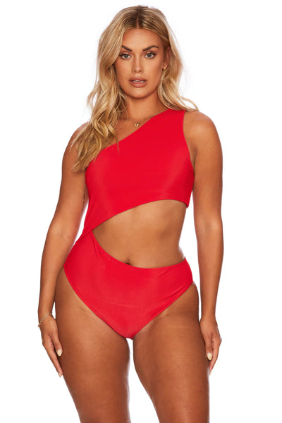 CELINE ONE PIECE RED
