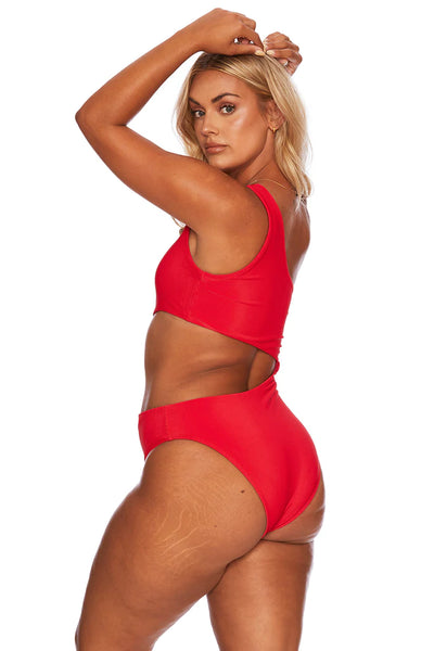 CELINE ONE PIECE RED