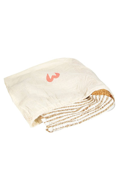 Two Tone Braided Jute Tote Bag